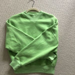 Lime Green Crewneck